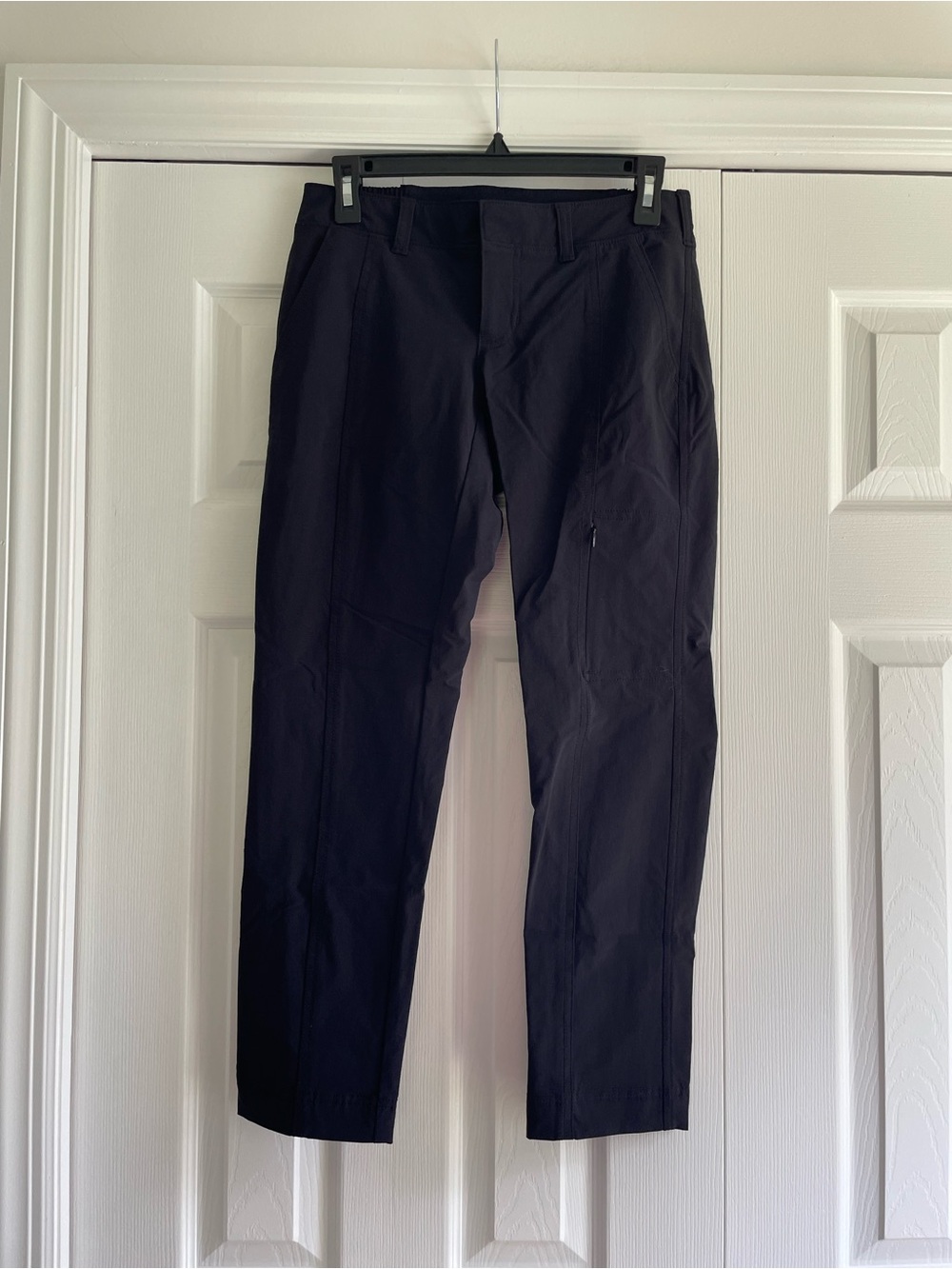 Athleta Women's Black Chino-Style Stretch Pants